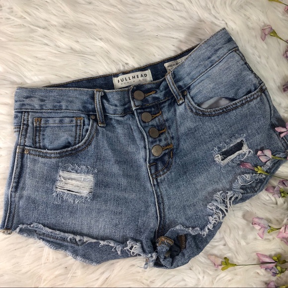 Bullhead Cut-Off Shorts - Picture 1 of 4